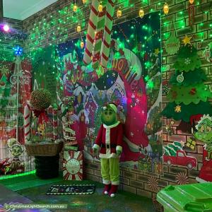 Christmas Light display at 9 Farr Court, Daisy Hill