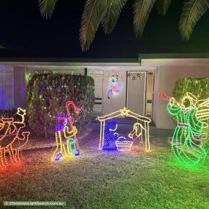 Christmas Light display at 22 Alexis Street, Hope Valley