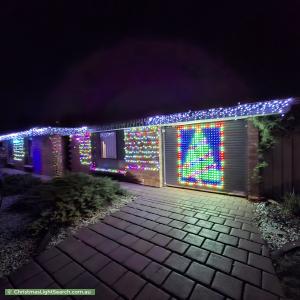 Christmas Light display at 11 Caulfield Crescent, Paralowie