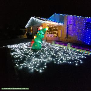 Christmas Light display at 2 Lilly Court, Spearwood