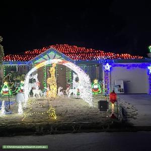 Christmas Light display at  Oakover Turn, Greenfields