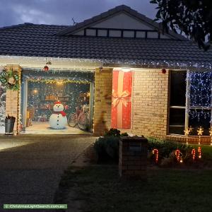 Christmas Light display at 29 Danube Crescent, Springfield