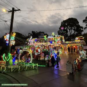 Christmas Light display at 11 Rawdon Court, Boronia