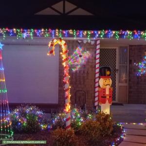 Christmas Light display at  Sir Joseph Banks Crescent, Golden Grove