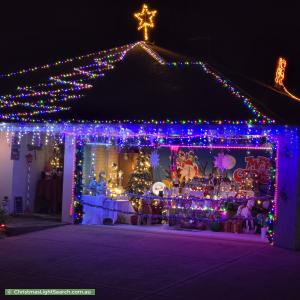 Christmas Light display at 6 Blackberry Ramble, Byford