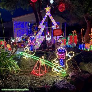 Christmas Light display at 76 Prince Street, Mornington