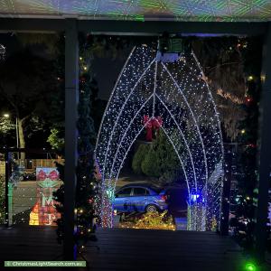 Christmas Light display at 16 Mandurah Place, Ngunnawal