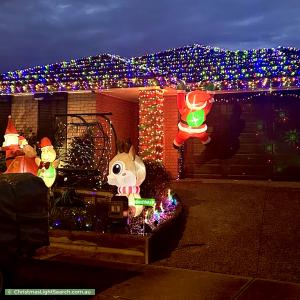 Christmas Light display at 58 Tangemere Way, Cranbourne East