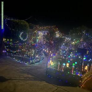 Christmas Light display at 3 Meehan Close, Karabar