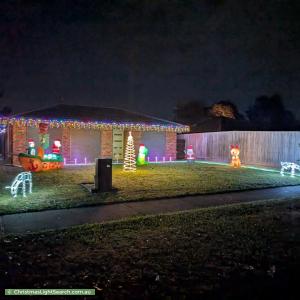 Christmas Light display at 11 Diane Close, Pakenham