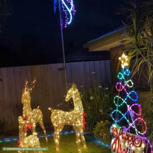 Christmas Light display at 14 Goodall Court, Corio