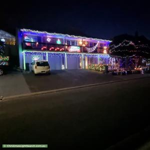 Christmas Light display at 80 Glendale Avenue, Flagstaff Hill