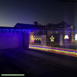Christmas Light display at 123 Sandison Road, Hallett Cove