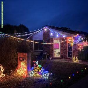 Christmas Light display at  Tallon Place, Gordon