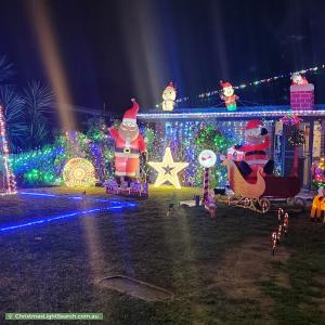 Christmas Light display at 14 Meredith Close, Narre Warren South