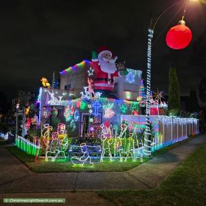 Christmas Light display at 13 Silverthorne Drive, Pemulwuy