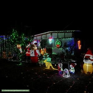 Christmas Light display at 14 Blackdown Street, Davoren Park