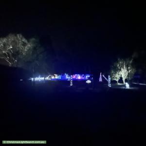 Christmas Light display at 52 Squires Road, Teesdale