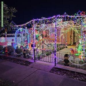 Christmas Light display at 45 Days Road, Croydon Park