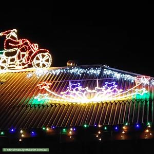 Christmas Light display at 1 Kenmay Avenue, Mitchell Park