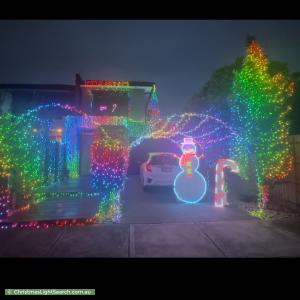 Christmas Light display at 14A Claronga Street, Bentleigh East