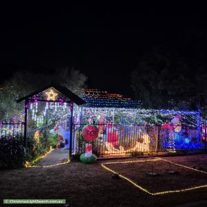 Christmas Light display at 25 Lennard Drive, Moana