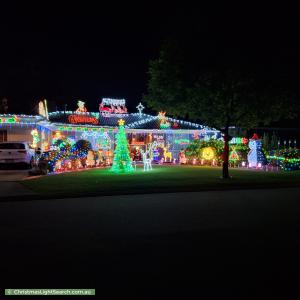 Christmas Light display at 10 Corbusier Drive, Saint Agnes