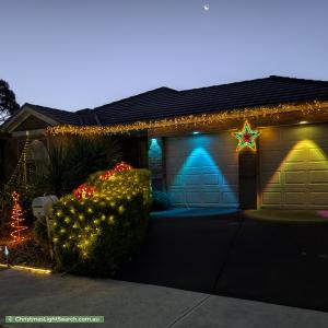Christmas Light display at 14 Penola Drive, South Morang