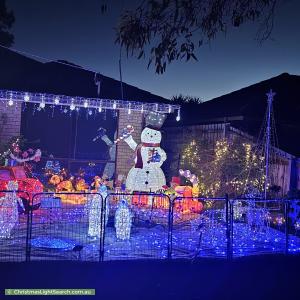Christmas Light display at 43 Purchas Street, Werribee