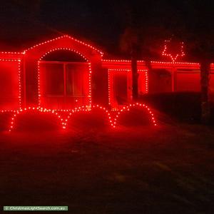 Christmas Light display at 45 Bateson Heights, Clarkson