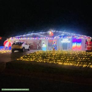 Christmas Light display at 14 Macswiney Street, Collingwood Park