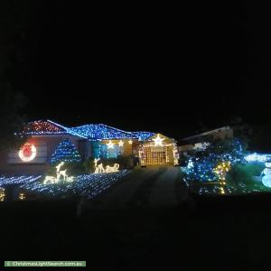 Christmas Light display at 29 Bronwyn Crescent, Salisbury North
