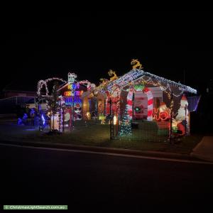 Christmas Light display at 14 Sorghum Way, Delahey