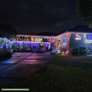 Christmas Light display at 52 Blackwood Park Road, Ferntree Gully