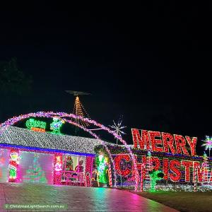 Christmas Light display at 17 Regentville Road, Glenmore Park