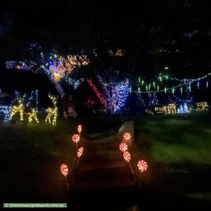 Christmas Light display at 95 Slade Road, Bardwell Park
