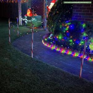 Christmas Light display at 79 Greenwood Drive, Carrum Downs
