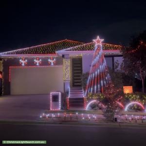 Christmas Light display at 24 Epsilon Street, Box Hill