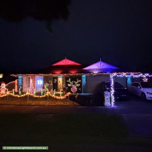 Christmas Light display at 29 Ambiance Crescent, Narre Warren South