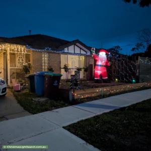 Christmas Light display at 41A Cranbourne Drive, Cranbourne