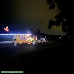 Christmas Light display at 28 Bonneville Parade, Pakenham