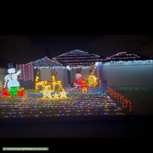 Christmas Light display at 10 Korcula Court, Munster