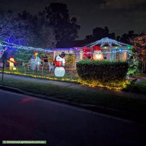 Christmas Light display at 6 Scotney Place, Quakers Hill