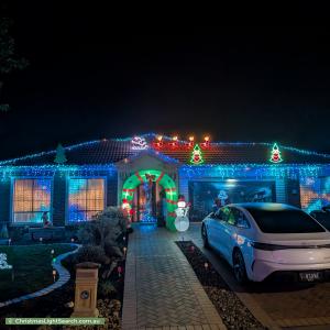 Christmas Light display at 4 Chisholm Place, Wyndham Vale