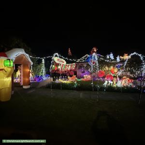 Christmas Light display at 17 Stephenson Street, Birrong