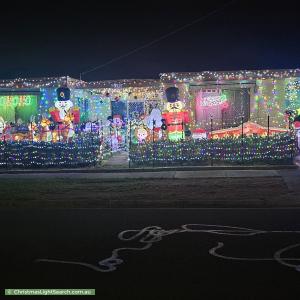 Christmas Light display at 36 Black Forest Road, Werribee