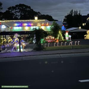 Christmas Light display at 43 Browns Lane, Plenty