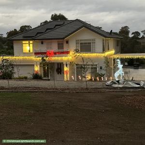 Christmas Light display at 24 Plenty Views Boulevard, Plenty