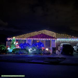 Christmas Light display at 56 Colonial Boulevard, Baldivis