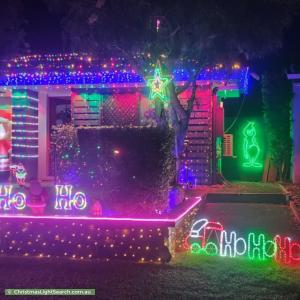 Christmas Light display at 27 Stradbroke Street, Burpengary East